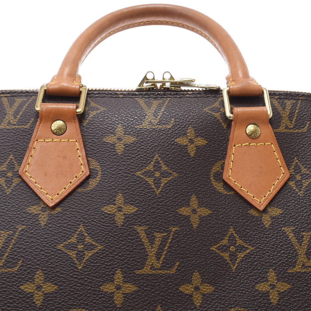Louis Vuitton Monogram Handbag Canvas Brown Alma Brown - Picture 9 of 11